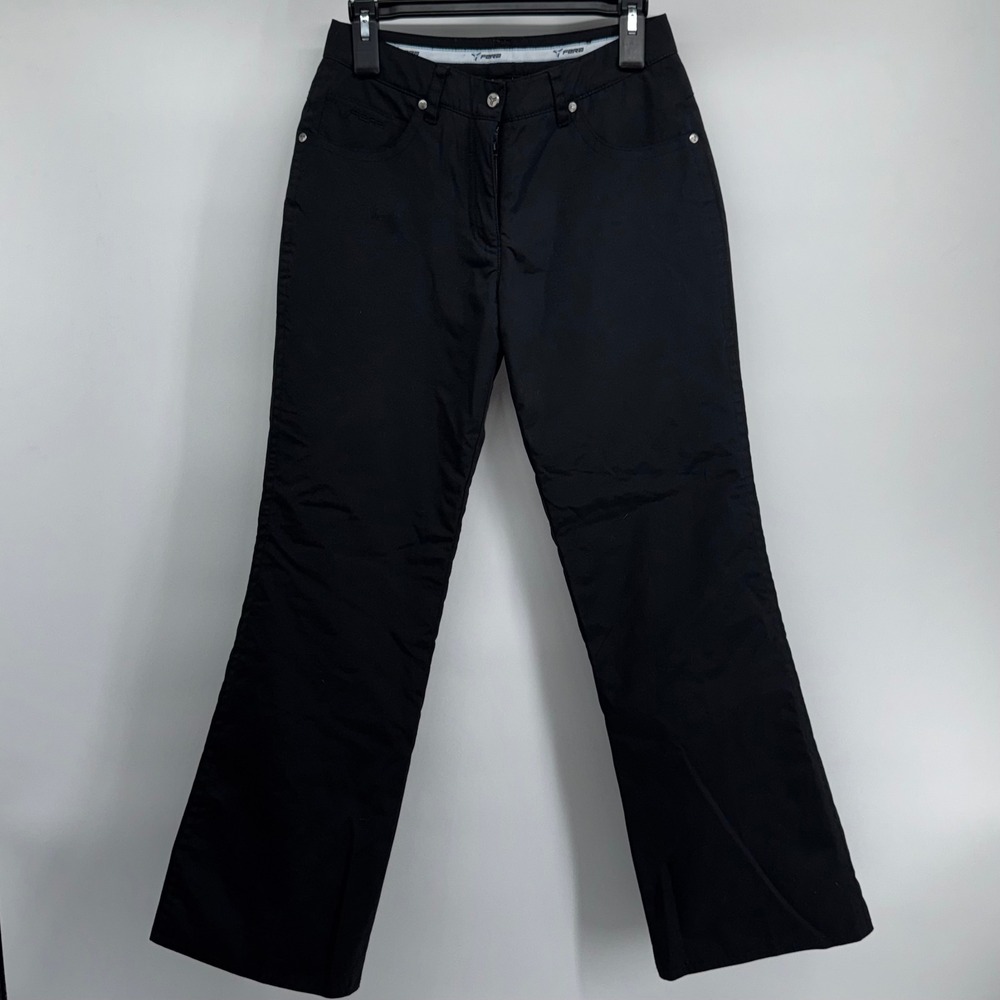 Fera Womens Black Insulated Ski Snow Pants Five Pocket Style Size 6 - Picture 2 of 7